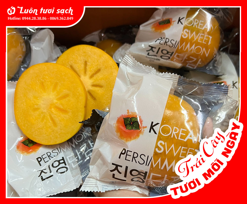 Hồng giòn Hàn Quốc